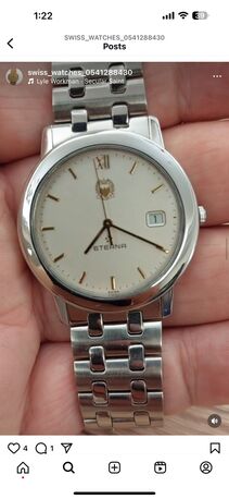 Paris, Watches, 1300,  Eterna Watch For Men Original Swiss Made