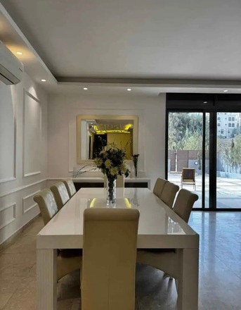 Abdoun, Apartments/Houses, JOD 27000/year,  Furnished,  4 BR,  Ground Fully Furinshed 4B Apartment With Big Garden In Abdoun