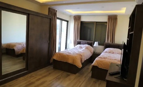 Abdoun, Apartments/Houses, JOD 7800/year,  Furnished,  2 BR,  Fully Furnished Two Bedroom Apartment With Terrace In Abdoun 00962777688956