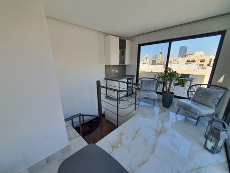 Abdoun, Apartments/Houses, JOD 17000/year,  Furnished,  2 BR,  Brandnew Deplux Fully Furnished 2B Apart With Terrace In Abdoun 00962777688956