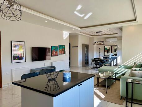 Amman, Apartments/Houses, JOD 16000/year,  Furnished,  3 BR,  Brandnew Fully Furnished 3B Apart With Baconly In Jabal Webdeh 00962777688956