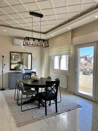 Amman, Apartments/Houses, JOD 16000/year,  Furnished,  3 BR,  Brandnew Fully Furnished 3B Apart With Baconly In Jabal Webdeh 00962777688956