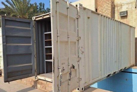 Riyadh, Heavy Equipment, SAR 5500,  Shipping Container 20FT Equipped With Steel Shelving For Sale