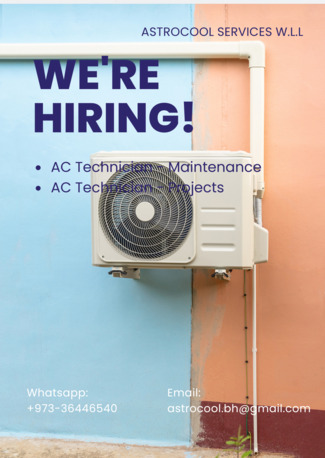 Manama, Jobs, HVAC Technician - Project & Maintenance