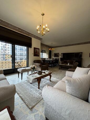 Amman, Apartments/Houses, JOD 13000/year,  Furnished,  3 BR,  Fully Furnished 3B Apart With Baconly In Swefieh 00962777688956