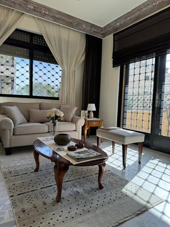 Amman, Apartments/Houses, JOD 13000/year,  Furnished,  3 BR,  Fully Furnished 3B Apart With Baconly In Swefieh 00962777688956