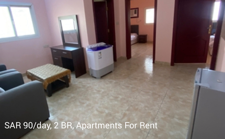 Yanbu, Apartments/Houses, SAR 1800/month,  Furnished,  2 BR,  Yanbu Albahar Two Rooms Apartment
