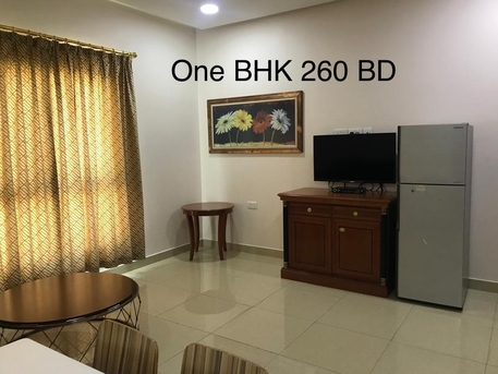 Juffair, Apartments/Houses, BHD 250/month,  Furnished,  1 BR,  Inclusive EWA, Two BHK 300BD, Studio 200 BD,Two BHK 330BD Inclusive.Juffair. Benny.