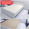 BHD 48,  ✅️ Queen Size Bed With Mattress For Sale In Good Condition With Delivery