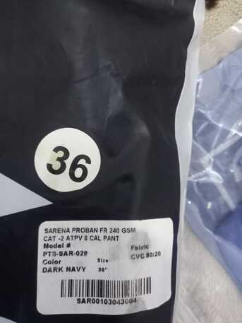Dammam, Clothing & Accessories, SAR 85,  FRC Wala (Fire Resistance Cloath) Dress= New....