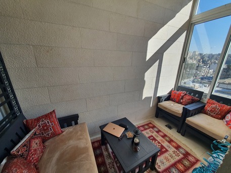 Amman, Apartments/Houses, JOD 14000/year,  Furnished,  3 BR,  Brandnew Fully Furnished 3B Apart With Baconly In Jabal Webdeh 00962777688956