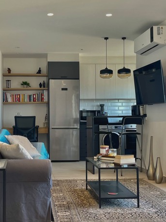 Amman, Apartments/Houses, JOD 8400/year,  Furnished,  1 BR,  Fully Furnished One Bedroom Apartment With Baconly In 5 Circle 00962777688956