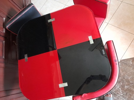 Makkah, Household Items, SAR 250,  Thermal - Heat Resistant - Glass Table Without Chairs