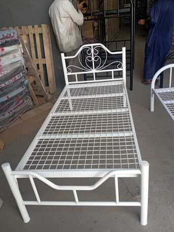 Riyadh, Furniture, SAR 1500,  Bedroom Matters Ironc Cot Wooden Cot Wooden Box Window Curtain Roll