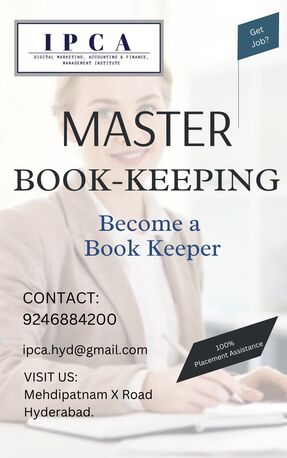 Hyderabad, Accounting, The Bookkeeping And Accounting