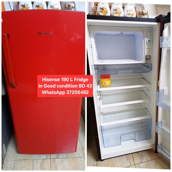 Manama, Appliances, BHD 43,  ✅️  Hisense 190 L Fridge For Sale In Good Condition With Delivery
