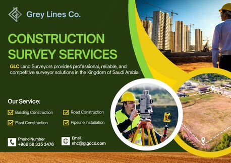 Yanbu, Construction, CONSTRUCTION SURVEY SERVICES - SAUDI ARABIA