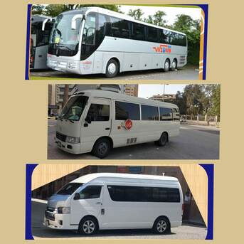 Sanad, Passenger Transport, MINI BUS 15.SEATER COASTER 30.SEATER 50.SEATER BUS AVAILABLE 24H