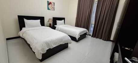 Juffair, Apartments/Houses, BHD 400/month,  Furnished,  3 BR,  Spacious 3BR Well Furnished Apartment :BALCONY: Closed Kitchen:Housekeeping: Pool. 2BR@325