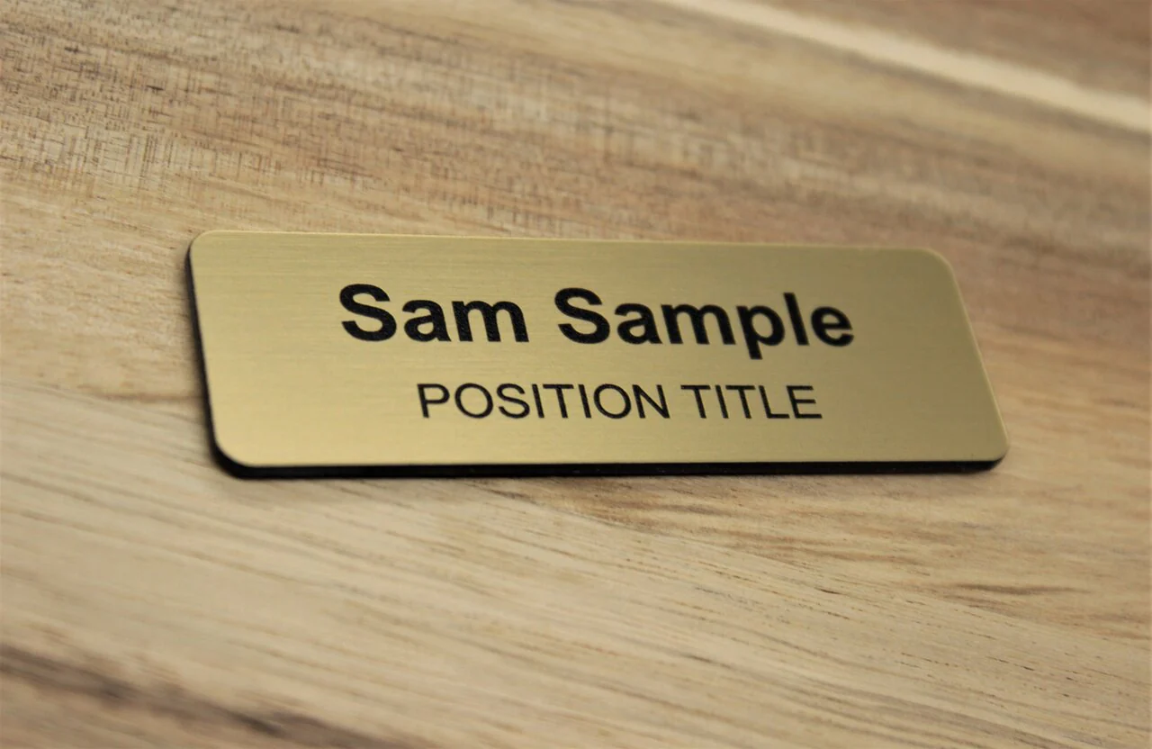Salmaniya, Printing, Hotel Staff Name Badges
