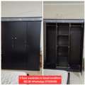 BHD 36,  ✅️ Bahrani Wood 3 Door Wardrobe For Sale In Good Condition With Delivery