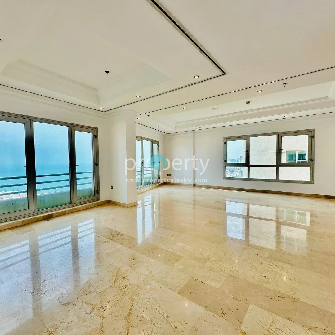 Salmiya, Apartments/Houses, KWD 750/month,  2 BR,  Sea View Two Bedroom Floor For Rent In Salmiya