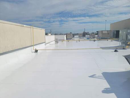 Madinah, Construction, Acrylic Roof Coating Waterproofing