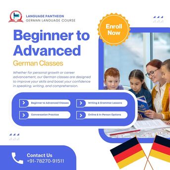 New Delhi, Education, Beginner To Advanced German Language Course