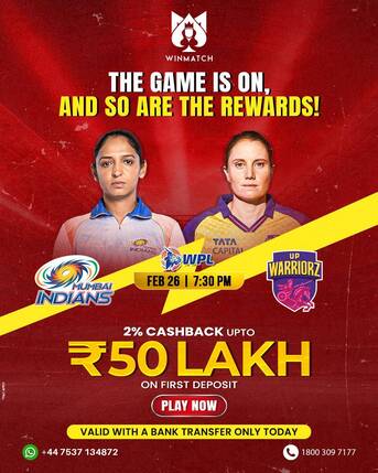 Mumbai, Toys & Games, INR 100, Mumbai Indians Vs. UP Warriorz – Bet & Win Big On Winmatch365!