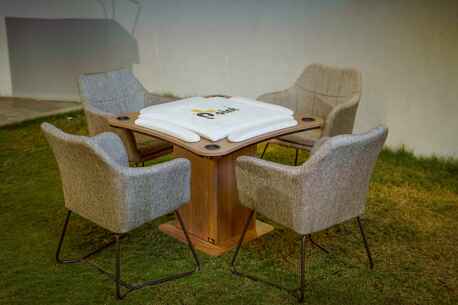 Riyadh, Toys & Games, SAR 1, Original Balot Table With Chairs In Special Price- طاوله بلوت مع كراسي - عرض خاص