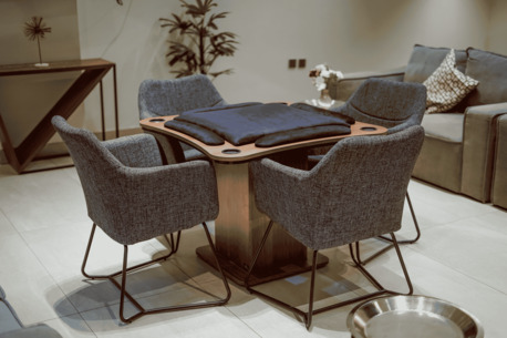 Riyadh, Toys & Games, SAR 1, Original Balot Table With Chairs In Special Price- طاوله بلوت مع كراسي - عرض خاص