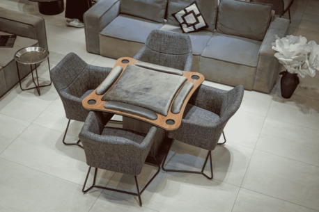Riyadh, Toys & Games, SAR 1, Original Balot Table With Chairs In Special Price- طاوله بلوت مع كراسي - عرض خاص