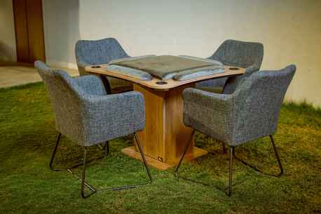 Riyadh, Toys & Games, SAR 1, Original Balot Table With Chairs In Special Price- طاوله بلوت مع كراسي - عرض خاص