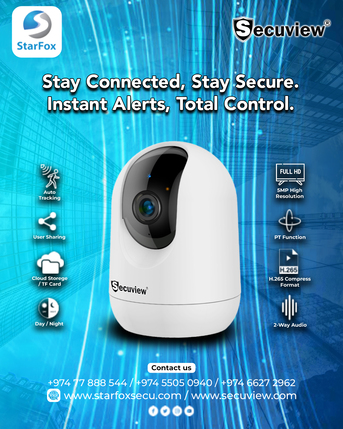 Doha, Electronics, QAR 1, Stay Connected, Stay Secure. Instant Alerts, Total Control.