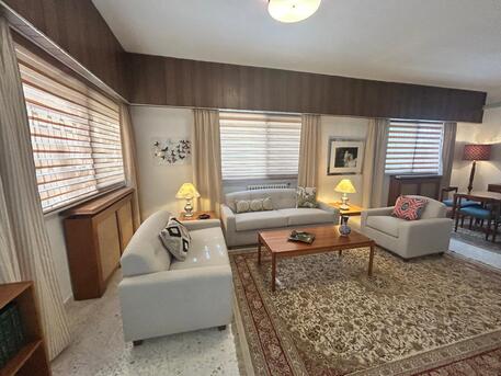 Amman, Apartments/Houses, JOD 18000/year,  Furnished,  3 BR,  Ground Fully Furinshed 3B Part Of Villa With Garden In Shemsani 00962777688956