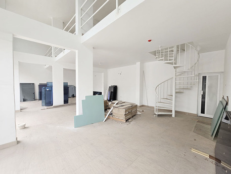 Salmabad, Shops, BHD 550,  For Rent Showroom In New Building Prime Location Ready Mezzanine 3 Shutters