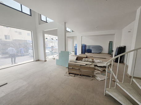 Salmabad, Shops, BHD 550,  For Rent Showroom In New Building Prime Location Ready Mezzanine 3 Shutters