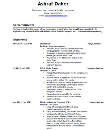 Riyadh, Job Seekers, Computer Engineering Graduate