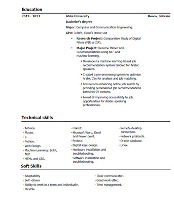 Riyadh, Job Seekers, Computer Engineering Graduate