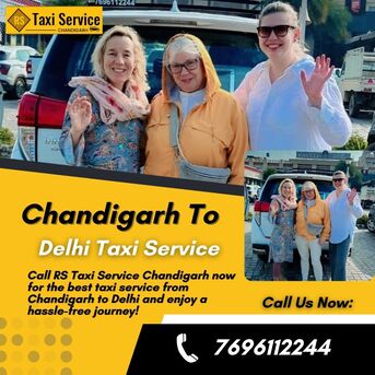Chandigarh Tricity, Travel, 🚖 Chandigarh To Delhi Taxi Service – Fast, Safe & Affordable! 🚖