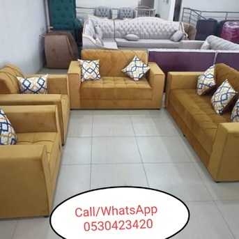 Al Malaz, Furniture, SAR 1250,  New Sofa Ready For Sell!