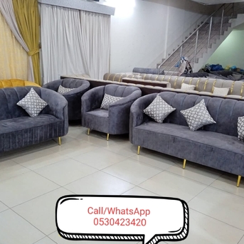 Al Malaz, Furniture, SAR 1250,  New Sofa Ready For Sell!