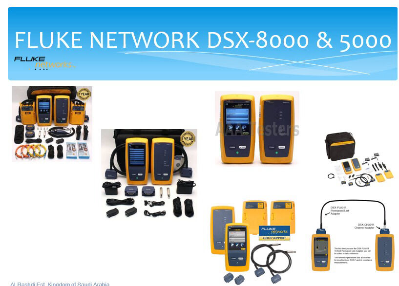 Jeddah, Technical, Fiber  Optic Splicing & FLUKE DSX8000 CAT6A CAT7 OPTIC FIBER OTDR Testing