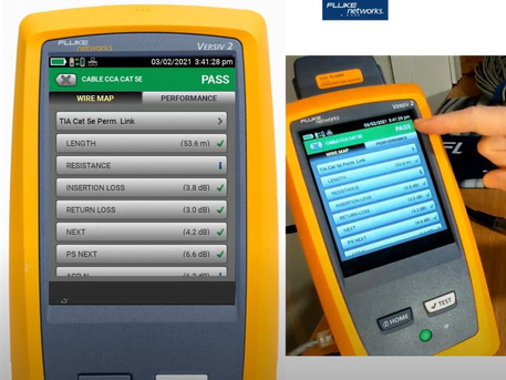 Jeddah, Technical, Optical Fiber Splicing & FLUKE DSX8000 Testing
