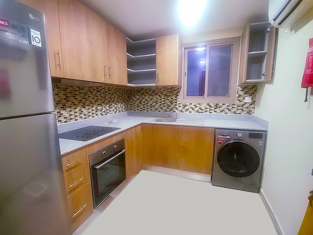 Sanabis, Apartments/Houses, BHD 300/month,  2 BR,  125 Sq. Meter,  Brand New 2BHK Apartment For Rent In Sanabis BD.300/- Including EWA