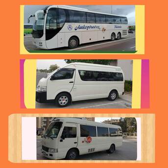 Salmabad, Pick Up & Drop Off, GROUP SERVICES 15.SEATER MINI BUS 30.SEATER COASTER 50.SEATER BUS AVAILABLE 24H