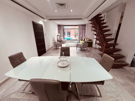 Kuwait City, Apartments/Houses, KWD 600/month,  2 BR,  Furnished Duplex Apartment For Rent In Mahboula Within A Distinguished Residential Complex