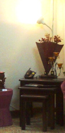 Jeddah, Furniture, Table Set - 3 Pcs Brown Wooden