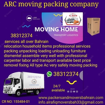 Manama, Labor/Moving, Home Moving Packing Bahrain 38312374 Whatsapp Mobile