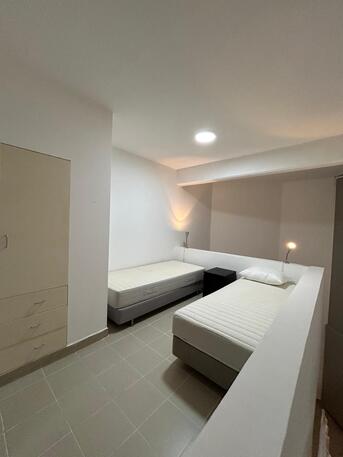 Salmiya, Apartments/Houses, KWD 380/month,  1 BR,  For Rent In Salmiya, A Fully Furnished Duplex Apartment With A Master Bedroom.